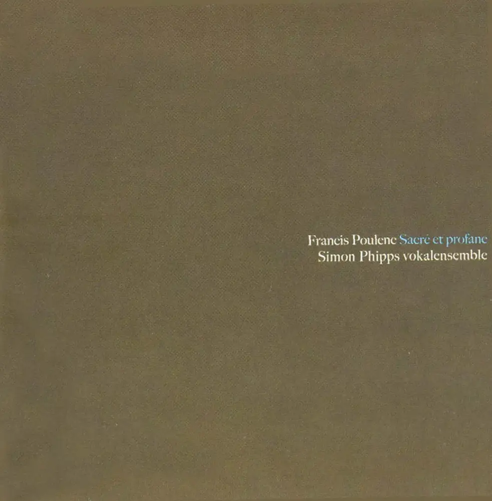 Poulenc: Sacre et Profane