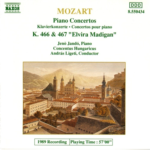 Mozart: Piano Concertos Nos. 20 and 21