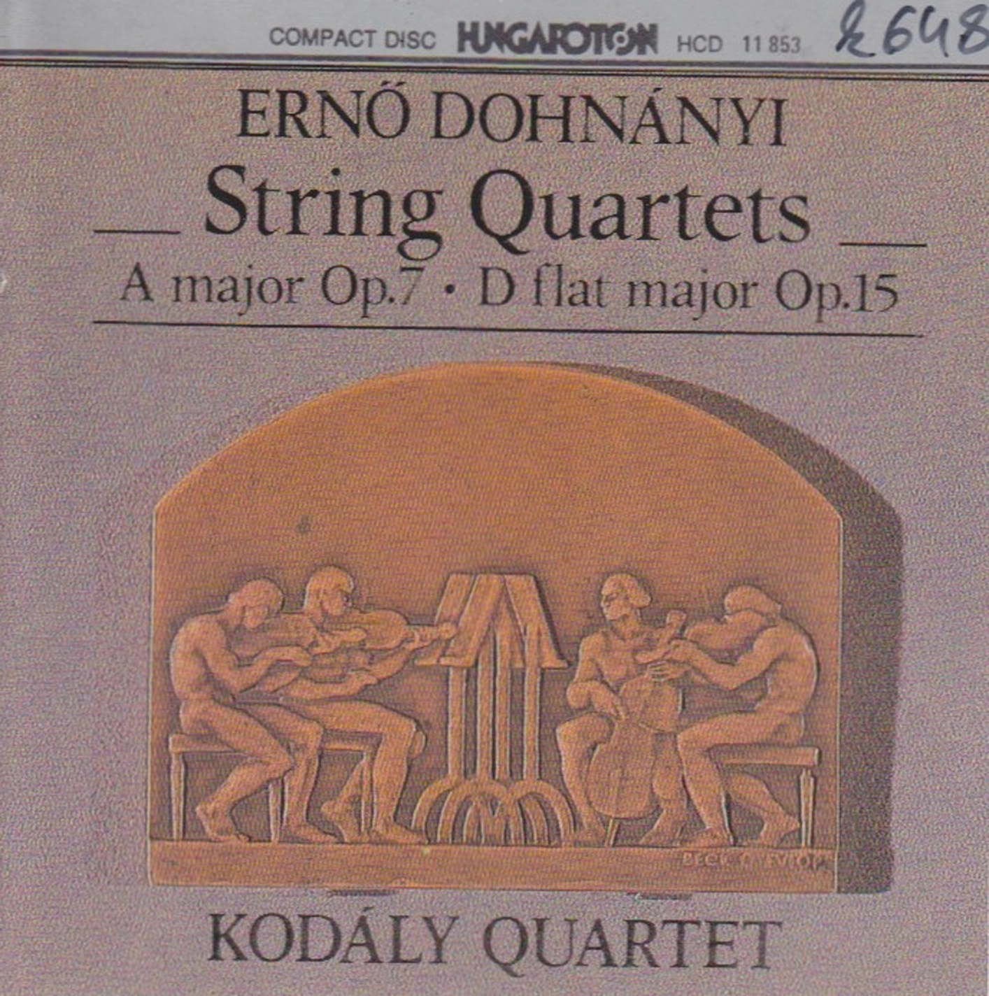 Dohnanyi: String Quartets Nos. 1 and 2