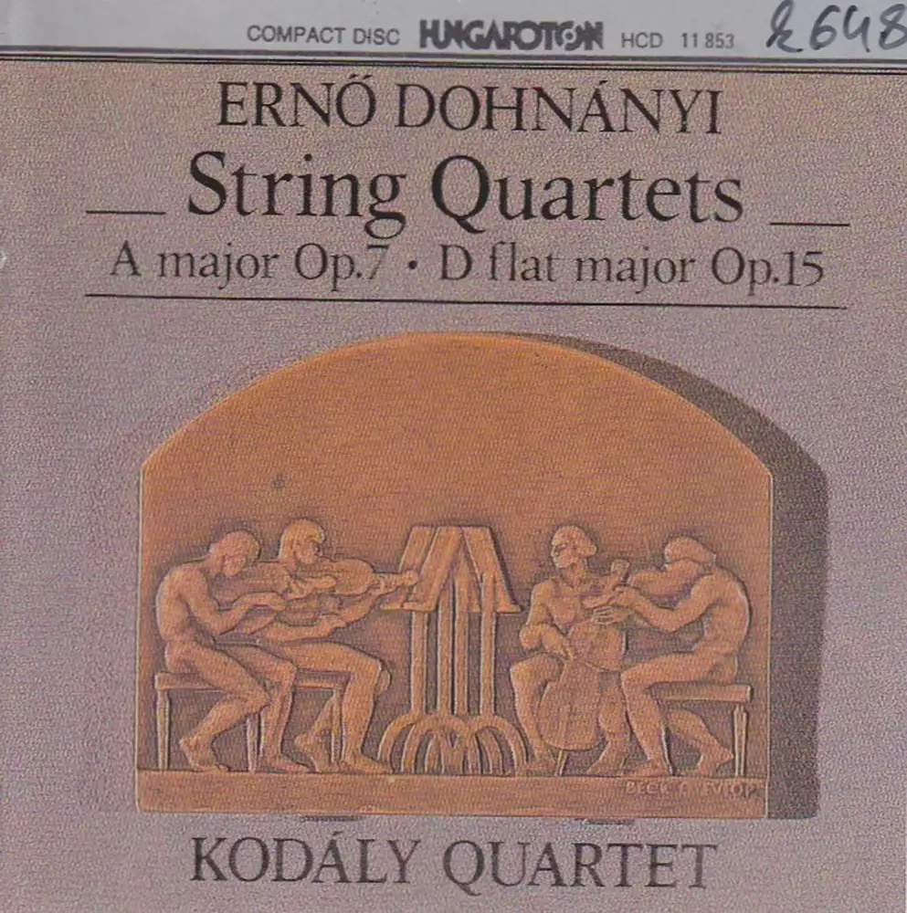 Dohnanyi: String Quartets Nos. 1 and 2