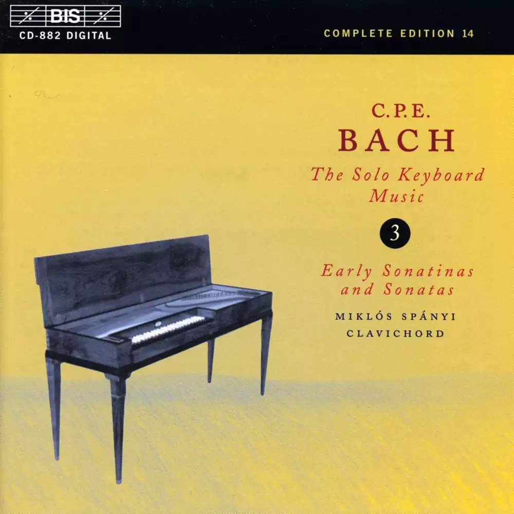 C.P.E. Bach: Solo Keyboard Music, Vol. 3