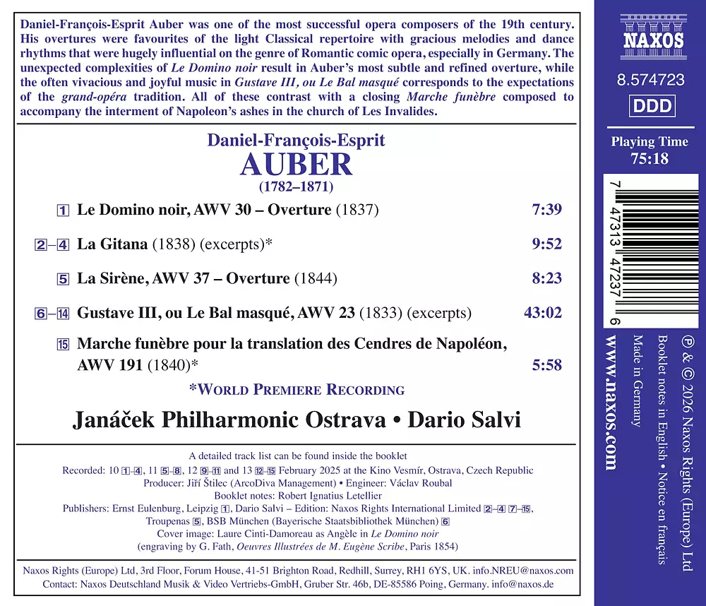 Auber: Overtures, Vol. 9