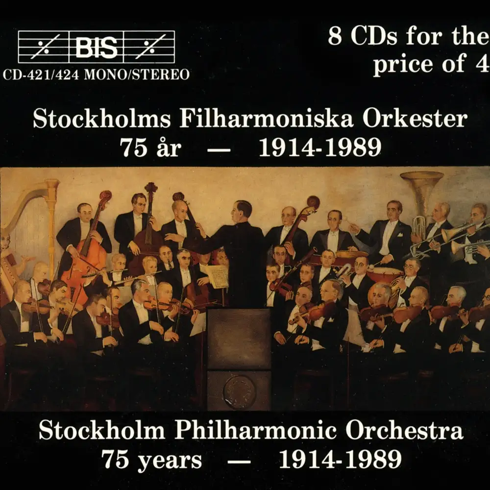 Stockholm Philharmonic Orchestra 75 years 1914-1989