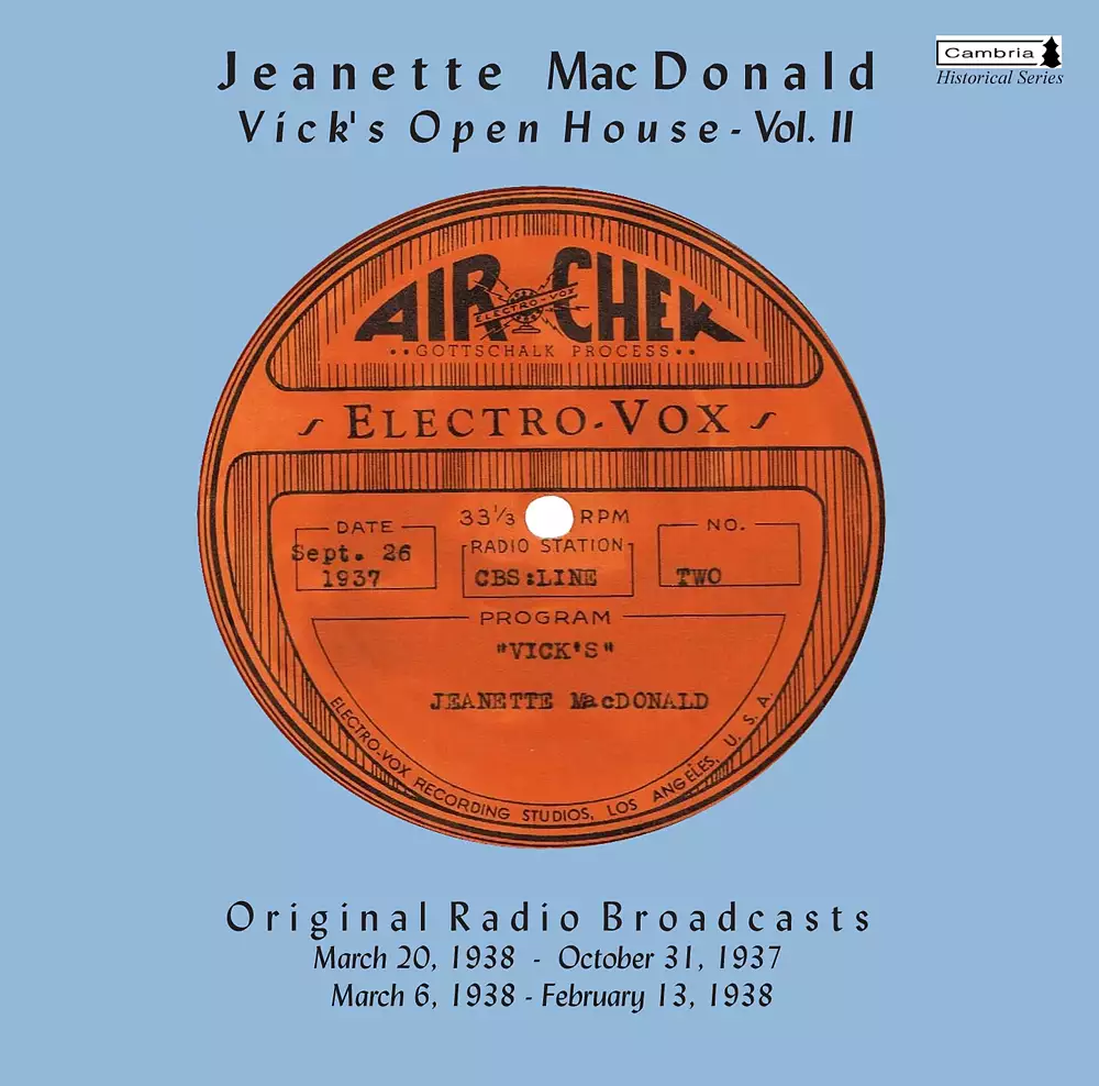 Vick's Open House, Vol. II (Original Radio Broadcasts) (1937-1938)