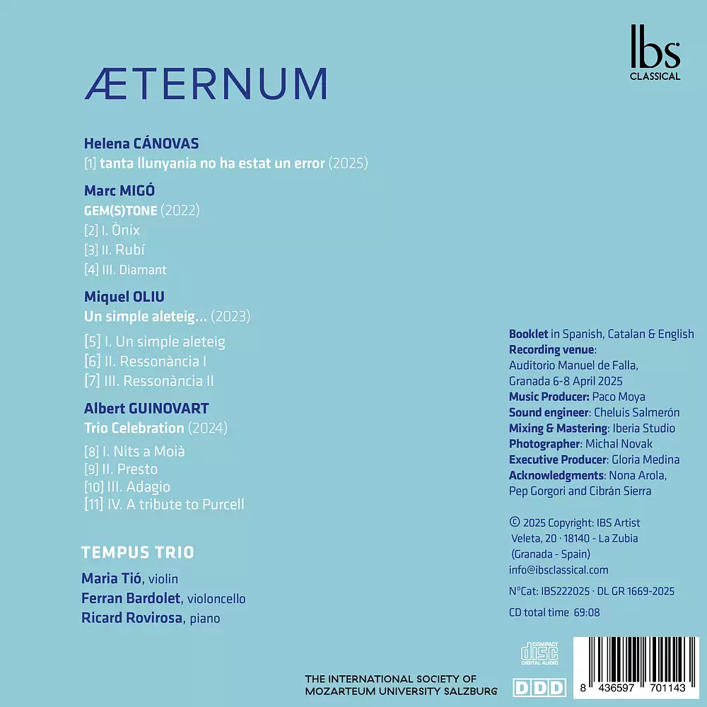 Aeternum: Spanish Contemporary Piano Trios