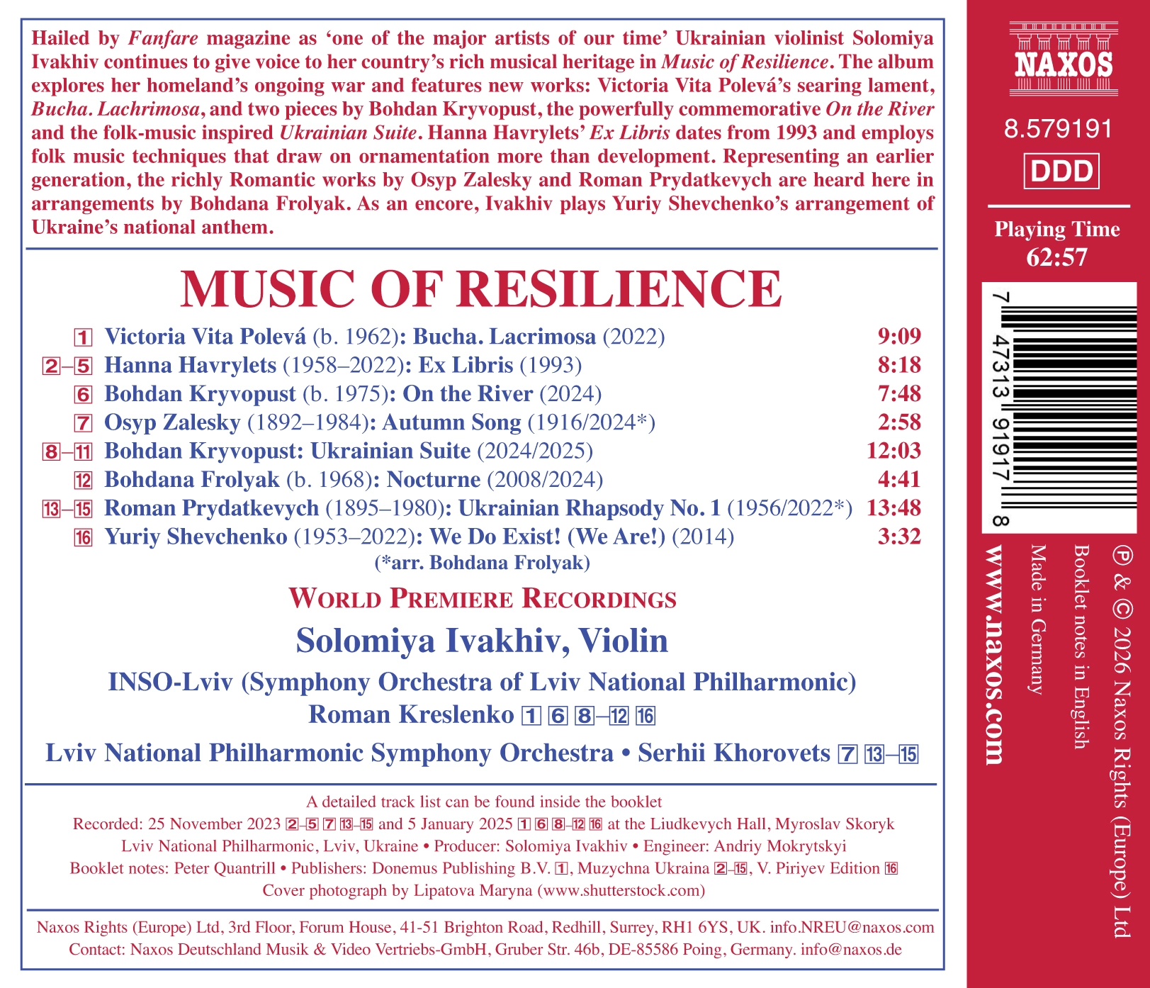 Music of Resilience