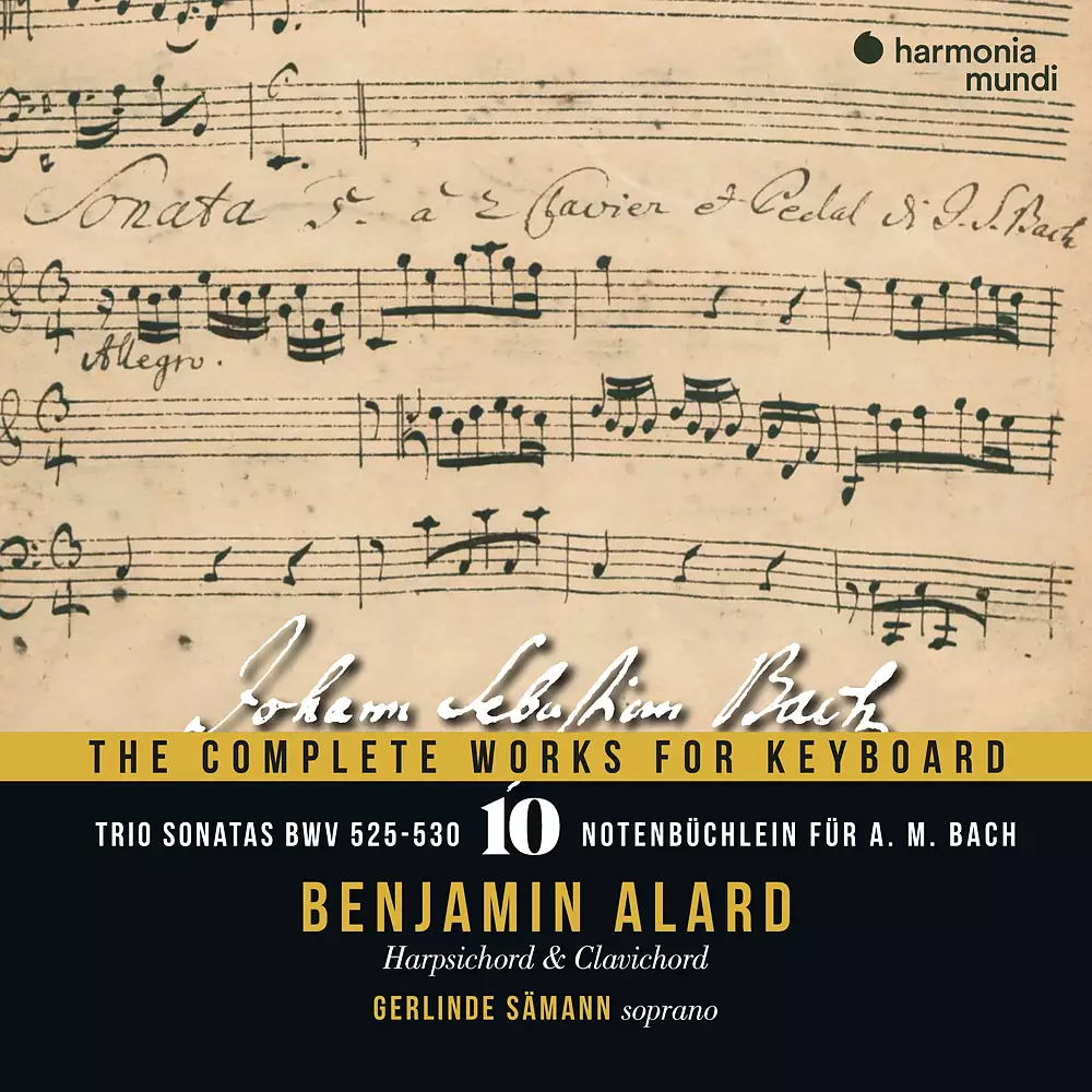 J. S. Bach: The Complete Works for Keyboard, Vol. 10: Trio Sonatas, BWV 525-530 - Notebook for A.M. Bach
