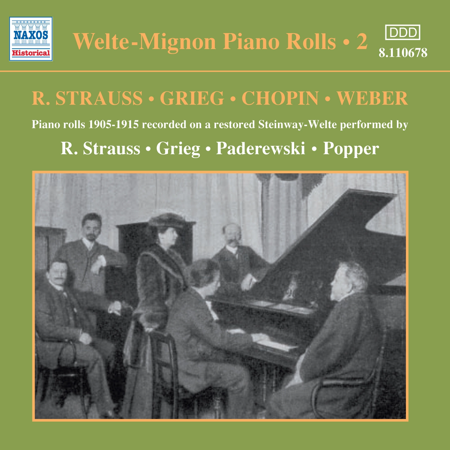 Welte-Mignon Piano Rolls, Vol. 2 (1905-1915)