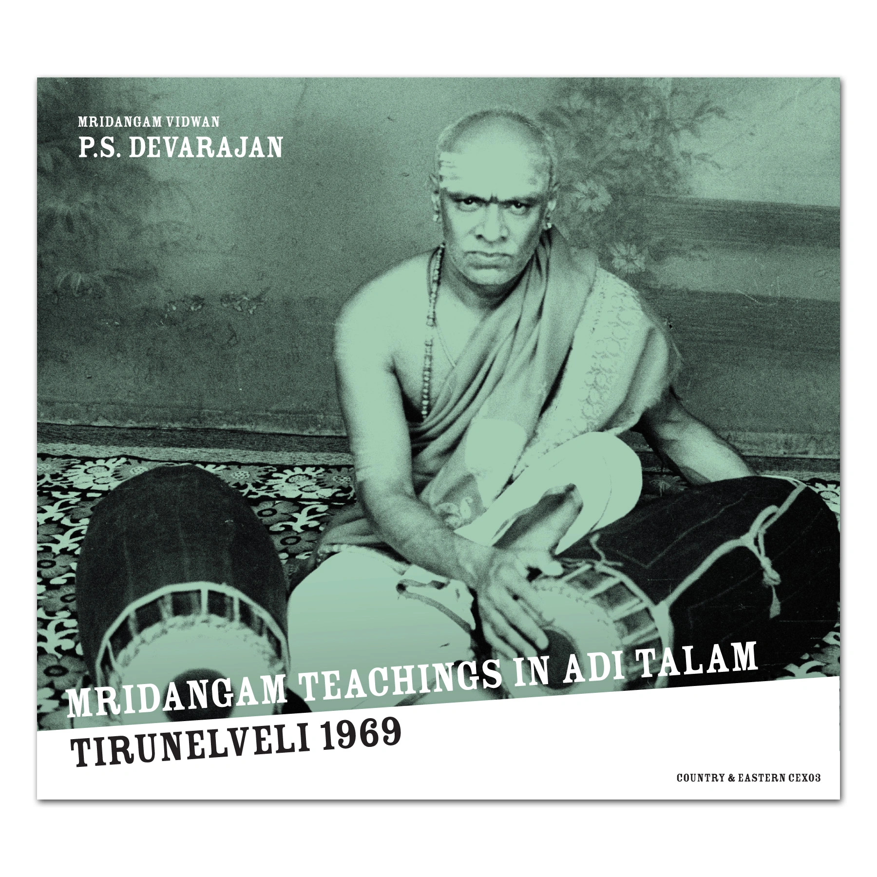Mridangam Teachings in Adi Talam: Tirunelveli 1969