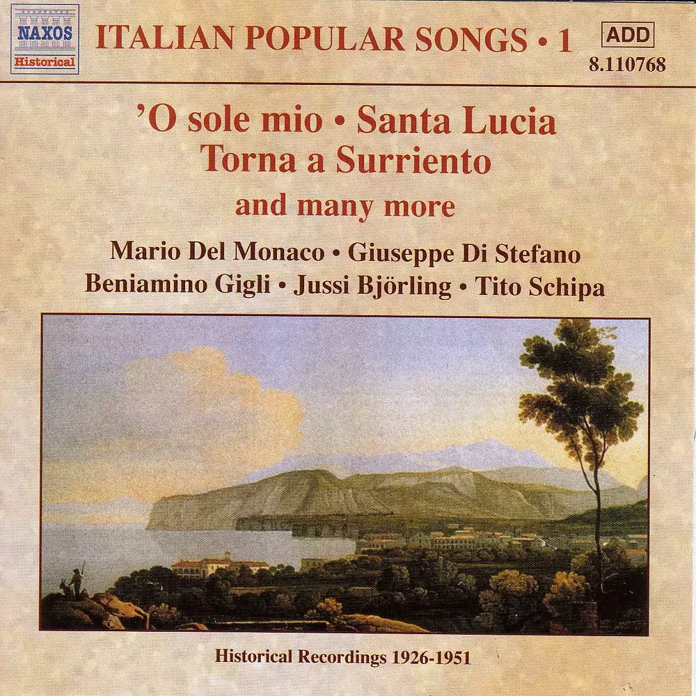 Italian Popular Songs, Vol. 1 (1930-1950)