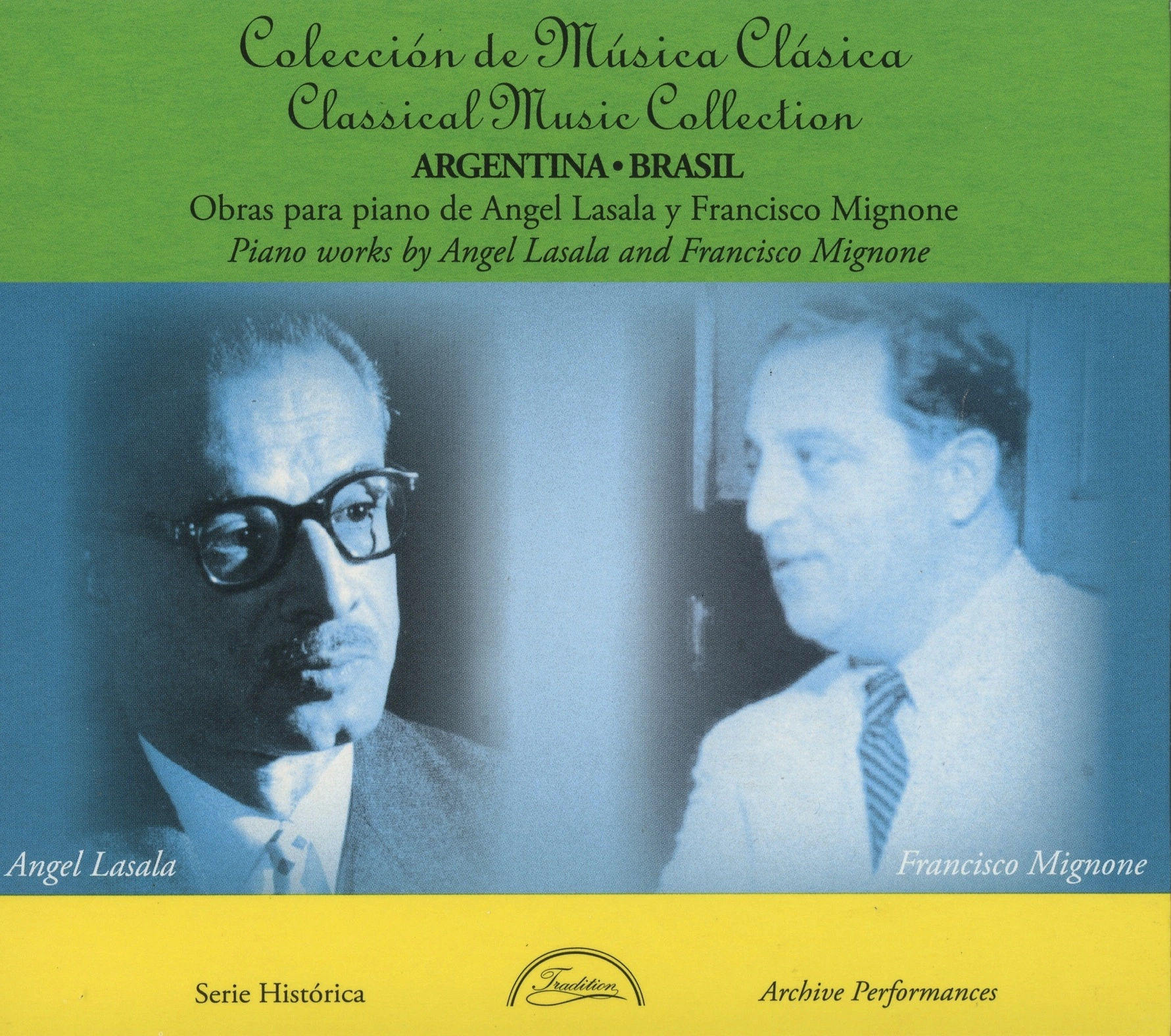 Piano Works by Angel Lasala and Francisco Mignone
