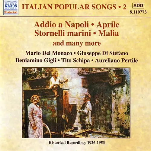 Italian Popular Songs, Vol. 2 (1926-1953)