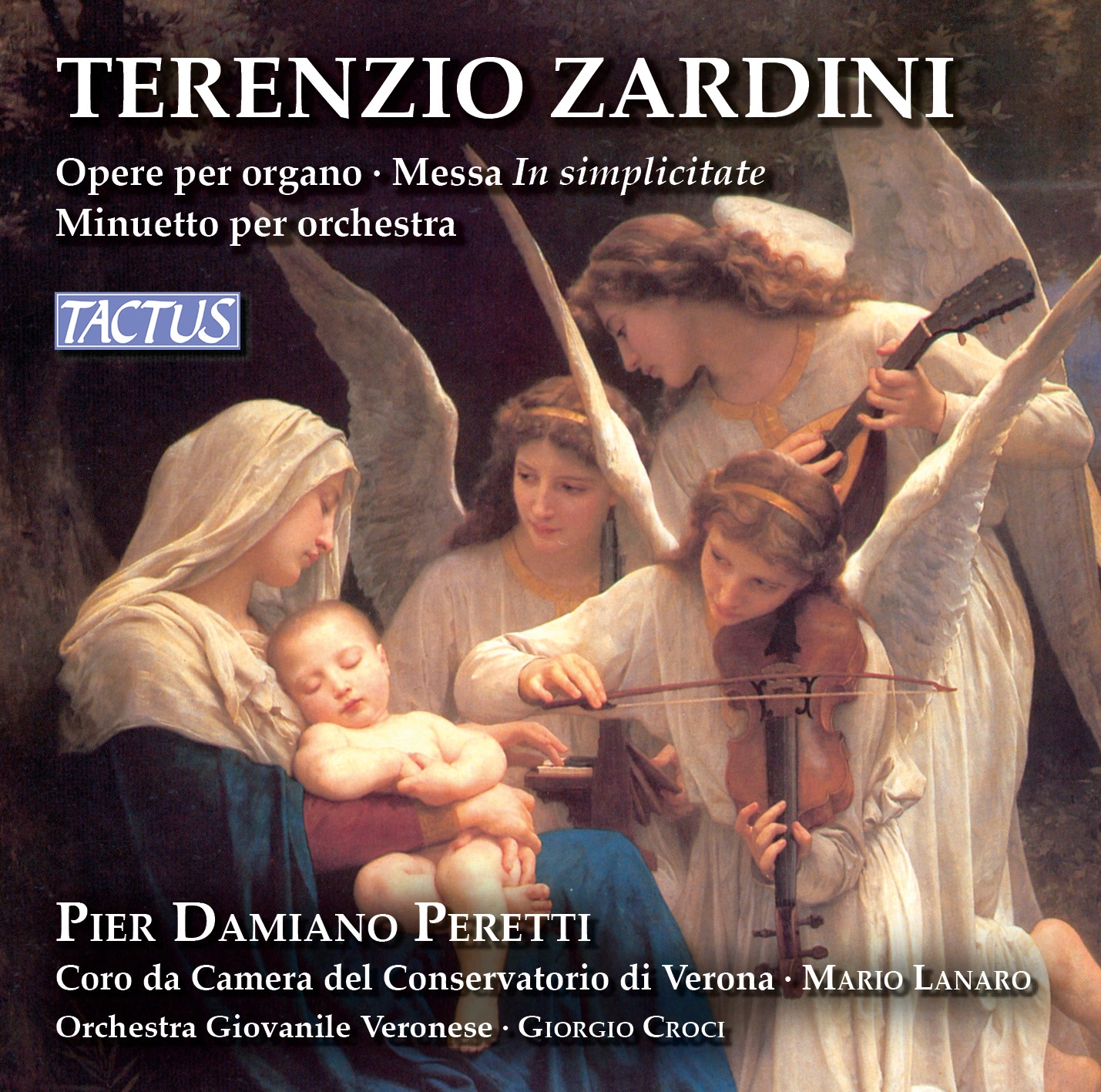Zardini: Organ Works, Messa in simplicitate & Minuetto per orchestra