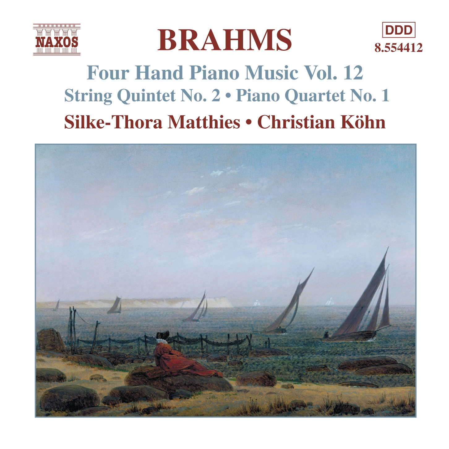 Brahms: Four-Hand Piano Music, Vol. 12