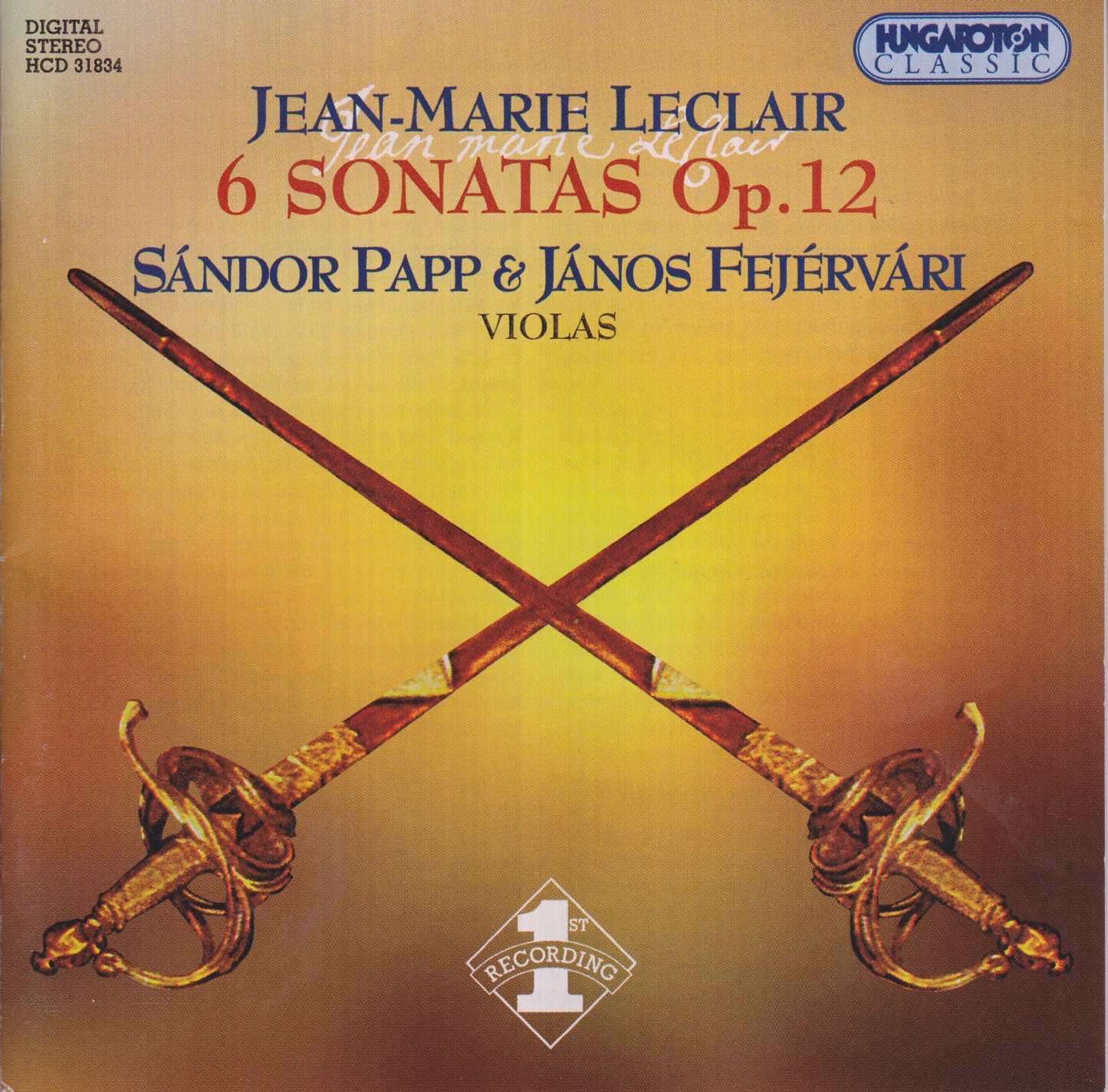 Leclair: Second Livre De Sonates, Op. 12
