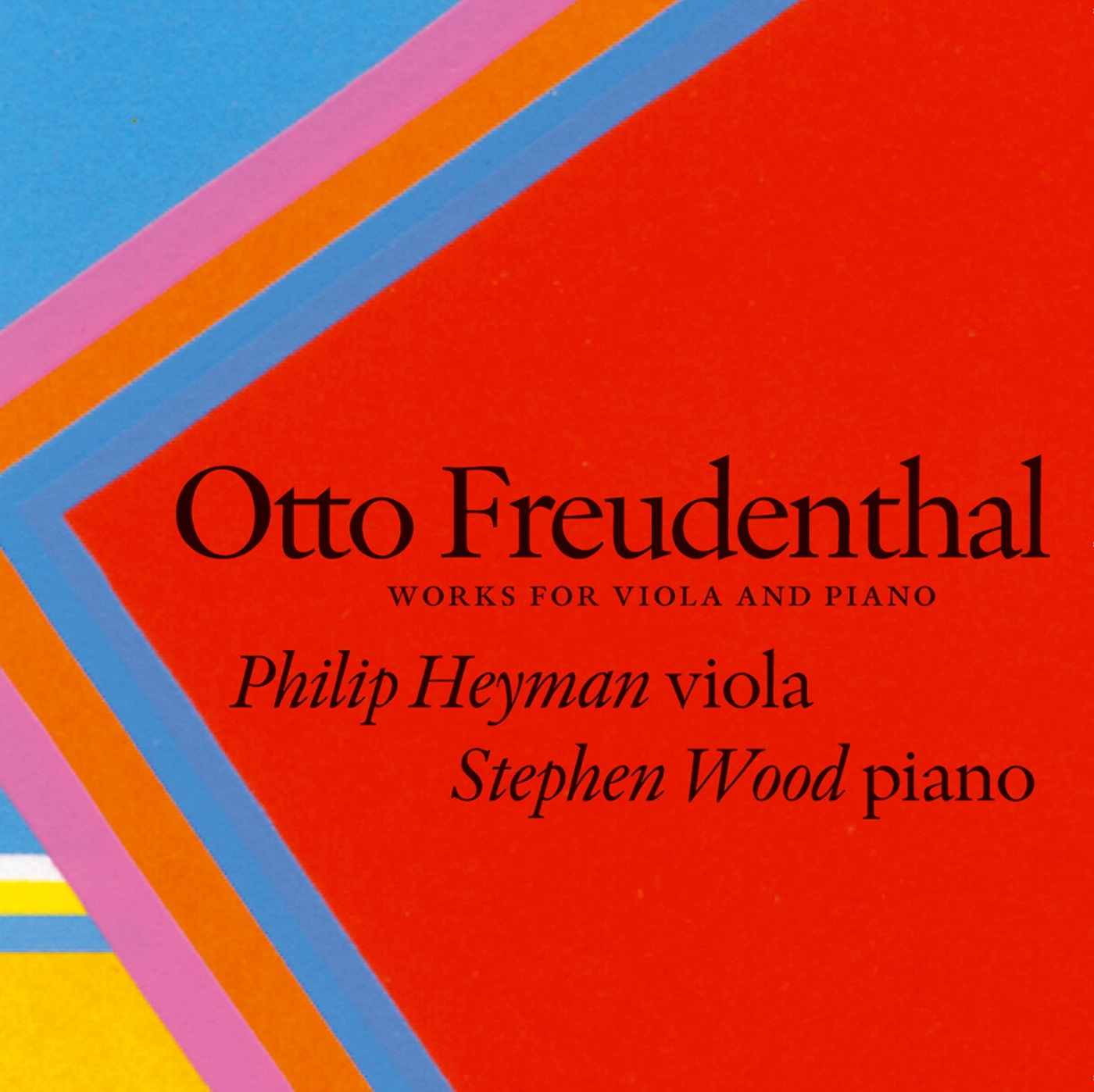 Freudenthal: Works for Viola and Piano
