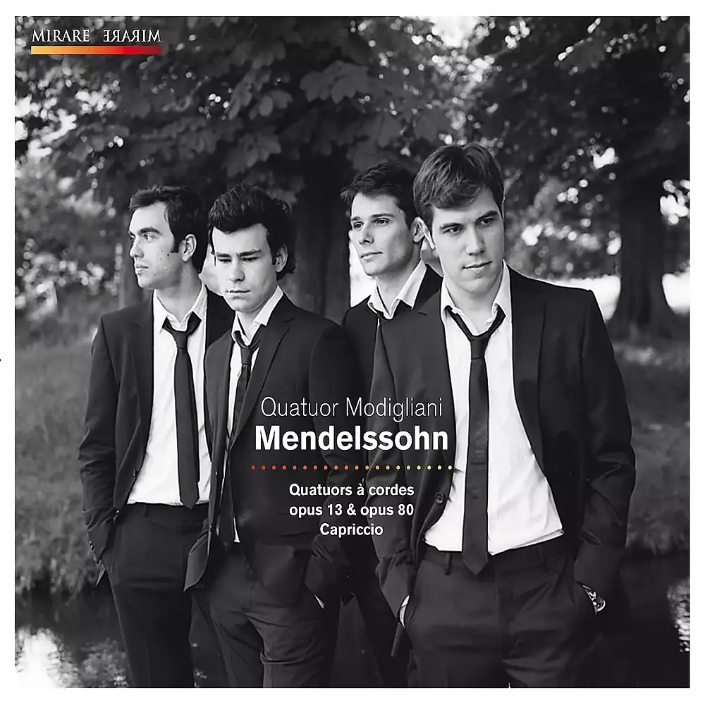 Mendelssohn: Quatuor à cordes, Op. 13 & 80 et Capriccio