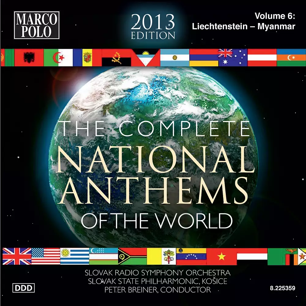 The Complete National Anthems of the World (2013 Edition), Vol. 6