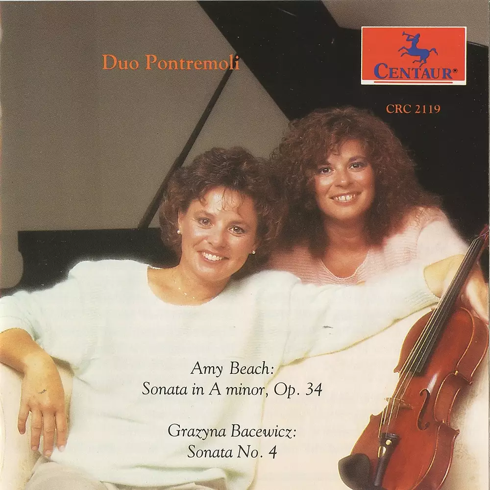 Bacewicz: Violin Sonata No. 4 - Beach: Violin Sonata in A minor, Op. 34