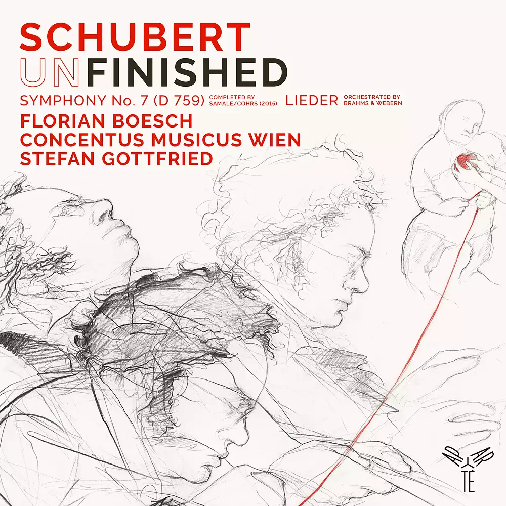 Schubert: Symphony No. 7 in B-Flat Major, D. 759 "Unfinished", Lieder (Orchestrated by Webern, Brahms)