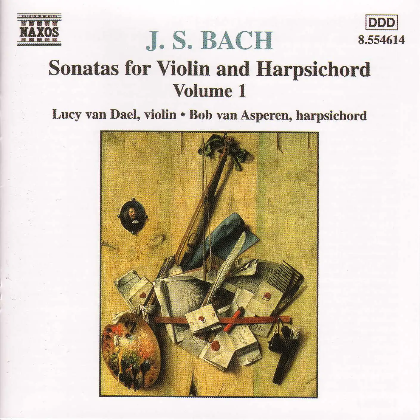 Bach, J.S.: Sonatas for Violin and Harpsichord, Vol.  1