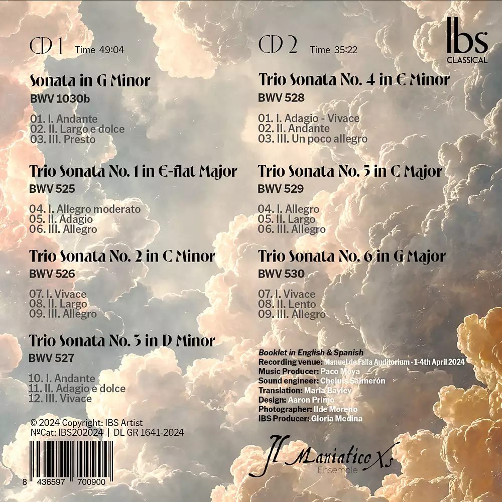 J.S. BACH: Sonata & The Trio Sonatas