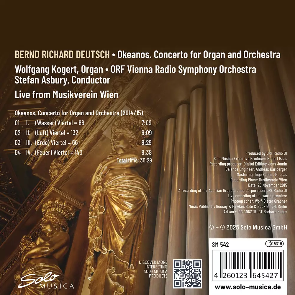Okeanos. Concerto for Organ and Orchestra