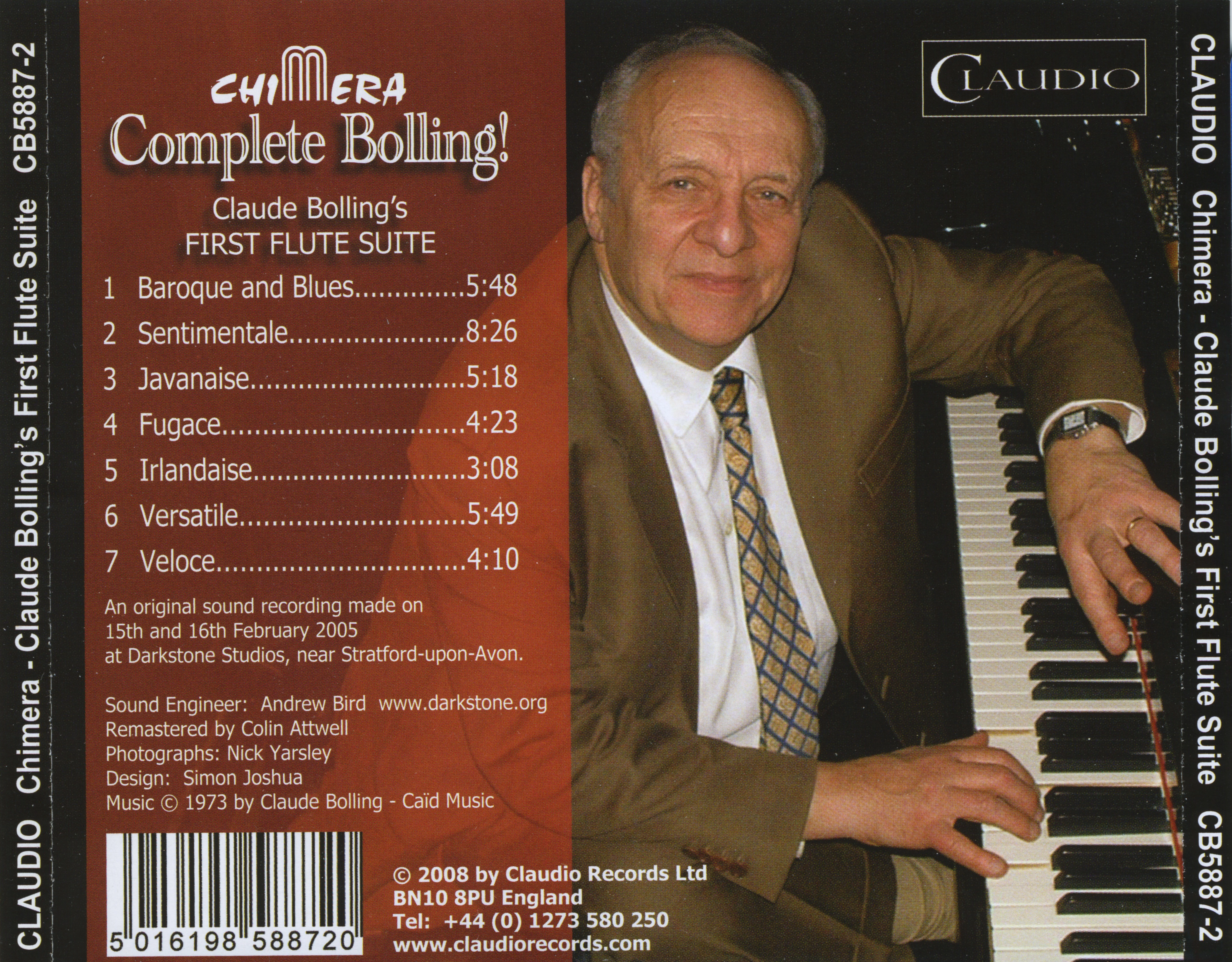Claude Bolling - Flute Suite - Chimera