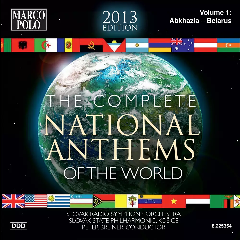The Complete National Anthems of the World (2013 Edition), Vol. 1