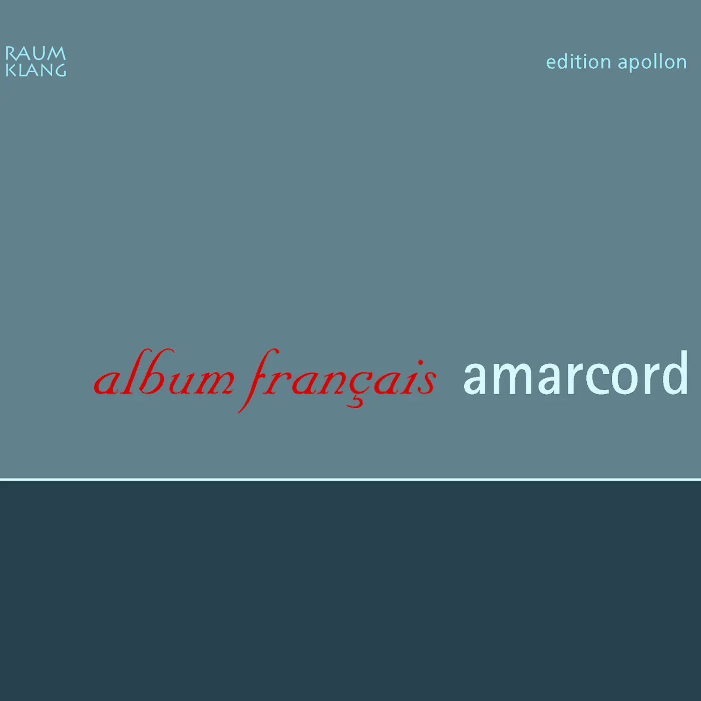 Album Francais: Chansons de Poulenc, Rossini, Milhaud, Cras…