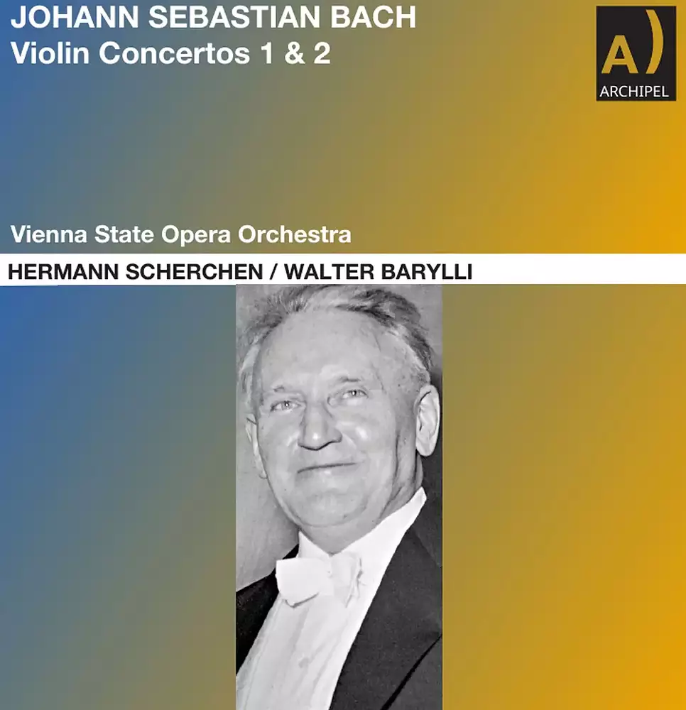 BACH Violin Concertos 1 & 2 conducted by Hermann Scherchen