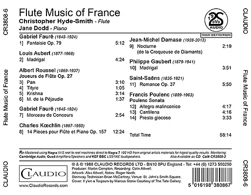 Flute Music of France