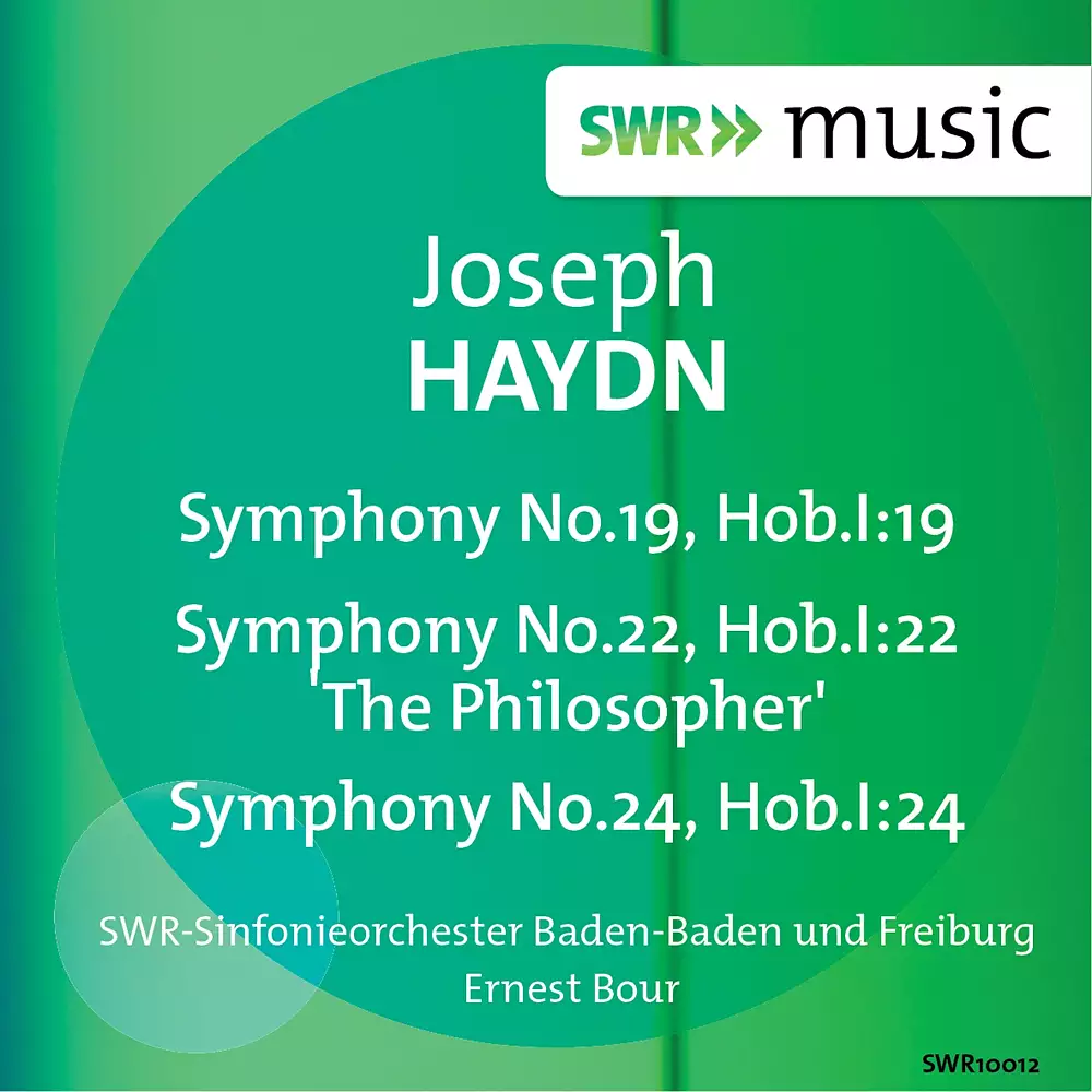 Haydn: Symphonies Nos. 19, 22, 24