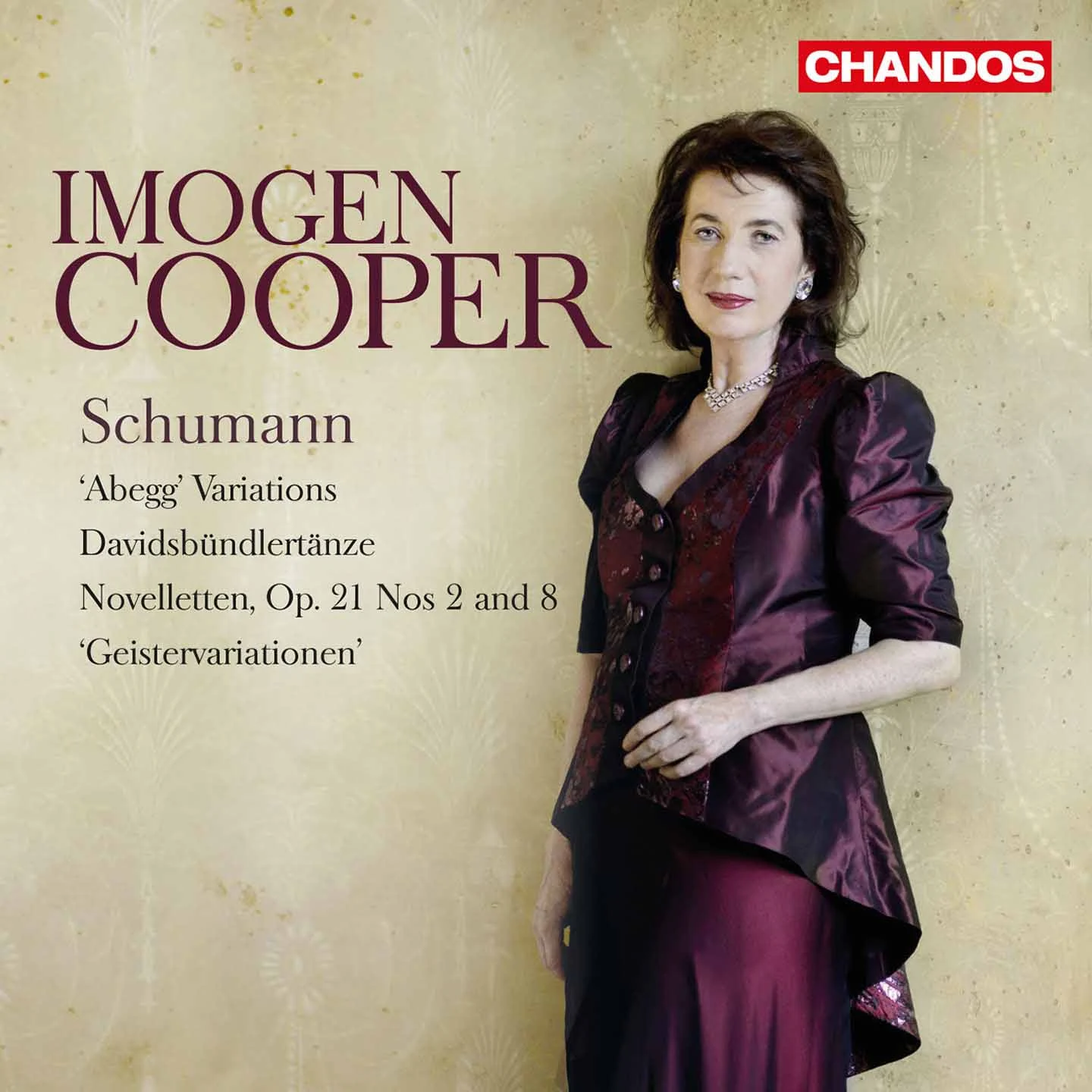 Schumann: "Abegg" Variations, Davidsbündlertänze, Novelletten & "Geistervariationen"