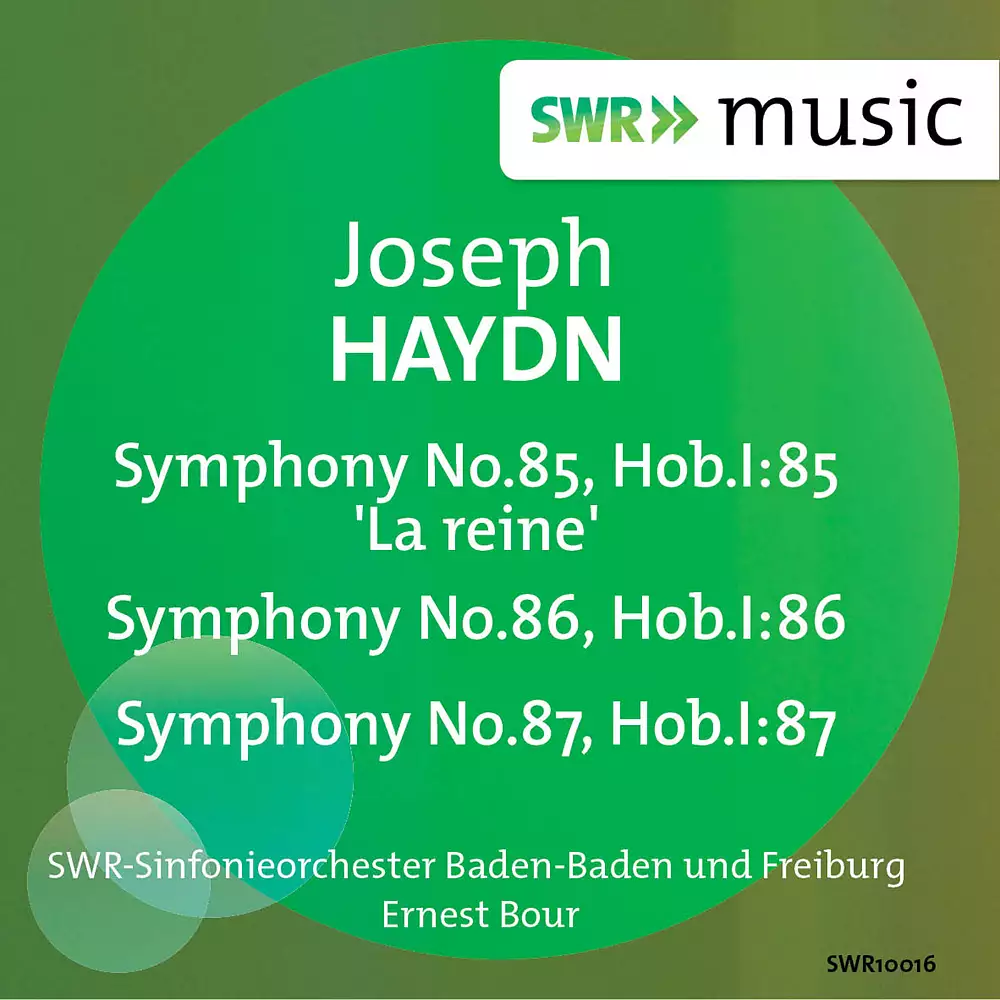 Haydn: Symphonies Nos. 85, 86, 87
