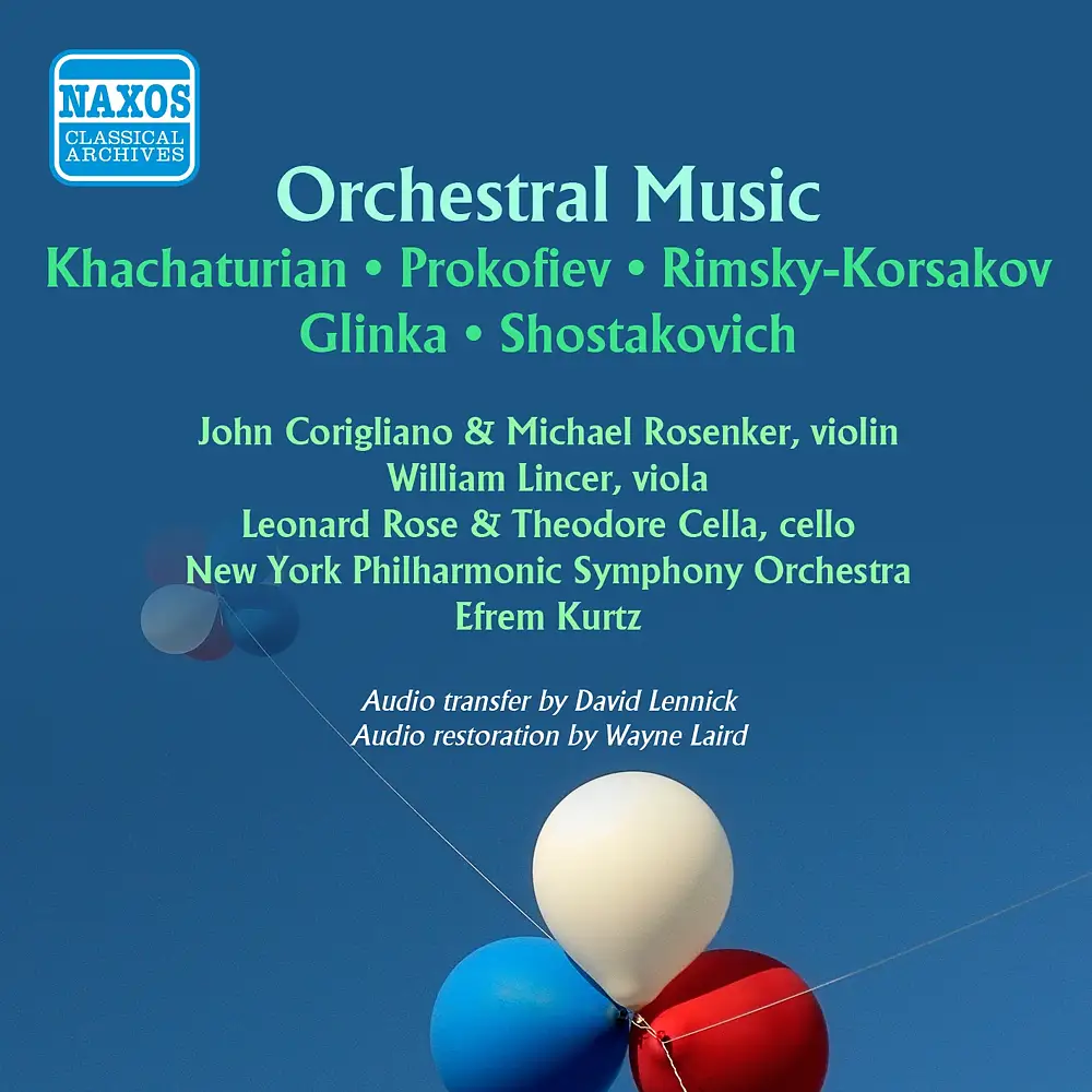 Prokofiev - Shostakovich - Rimsky-Korsakov - Tchaikovsky - Glinka: Russian Music (Recorded 1946, 1947)