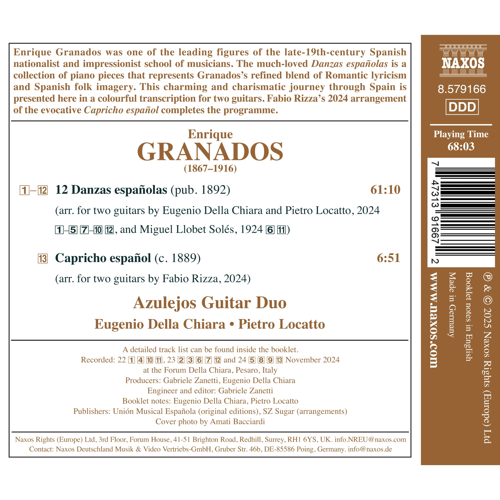 Granados: 12 Danzas españolas