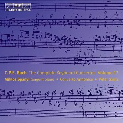 C.P.E. Bach - Keyboard Concertos, Vol.13