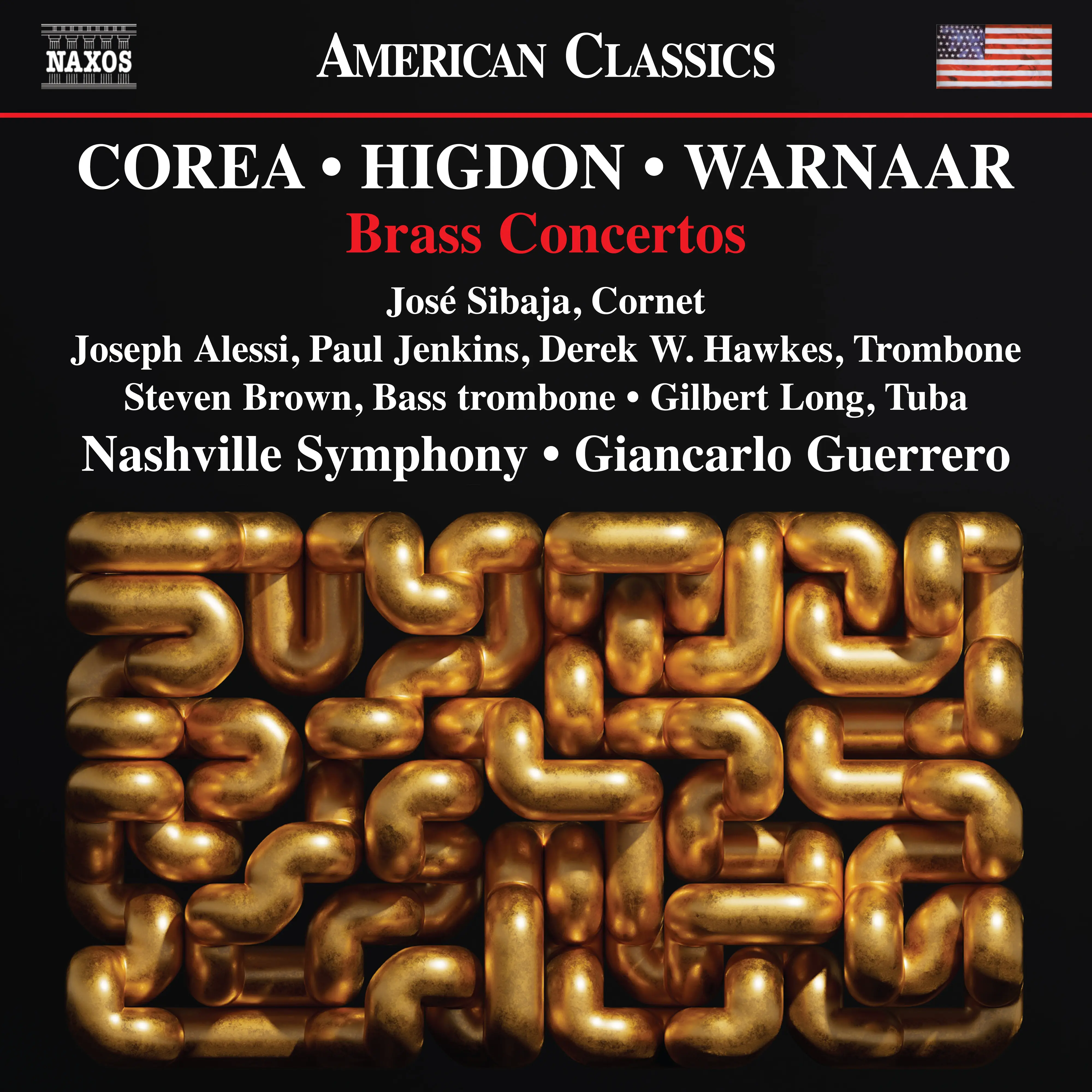 Corea, Higdon & Warnaar: Brass Concertos
