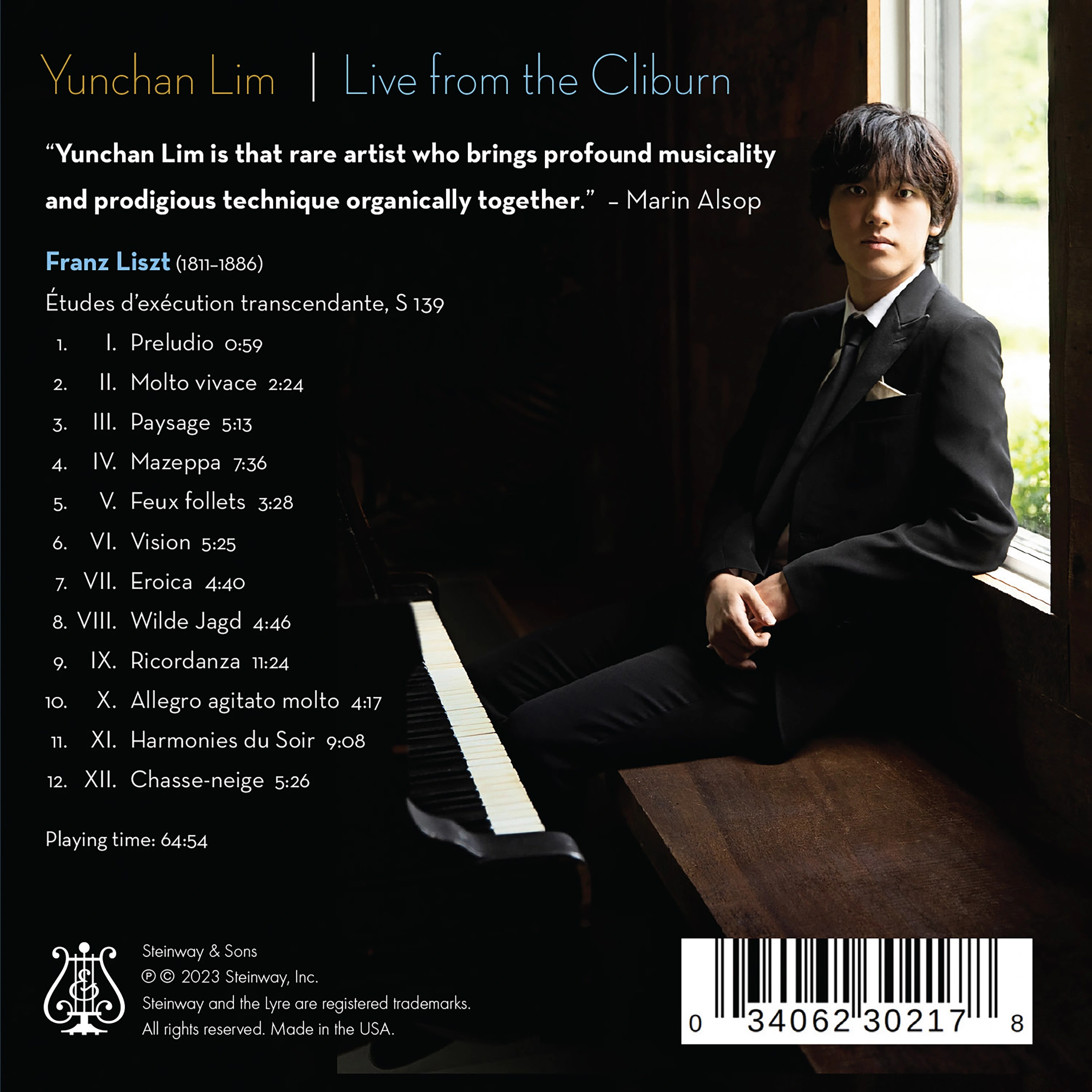 Live from The Cliburn - Liszt: Transcendental Etudes