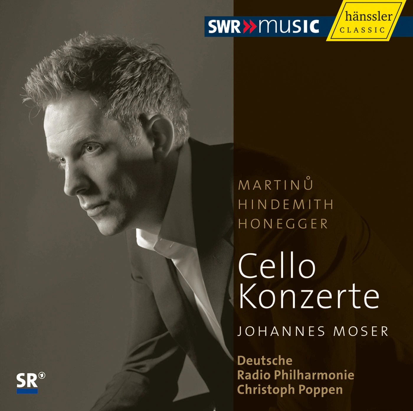 Martinů, Hindemith, Honegger: Cello Concertos