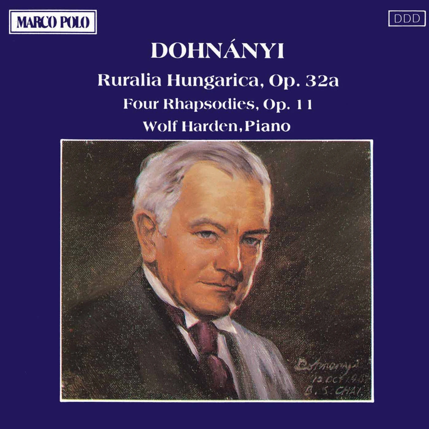 Dohnanyi: Ruralia Hungarica / Four Rhapsodies