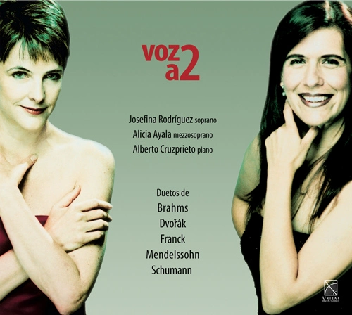 Vocal Duets – Dvorak, A. / Schumann, R. / Brahms, J. / Mendelssohn, F. / Franck, C.