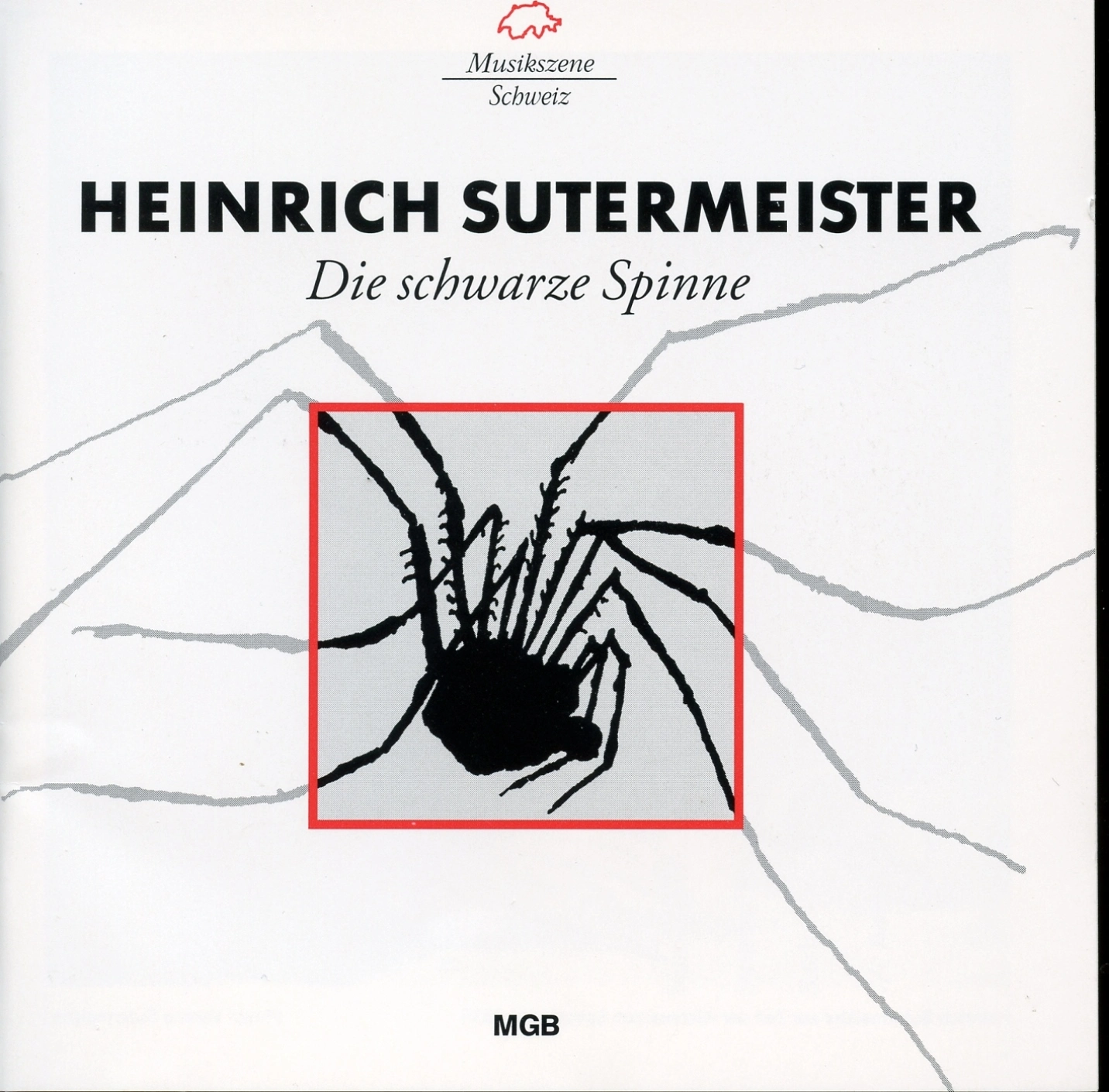 Sutermeister: Die schwarze Spinne
