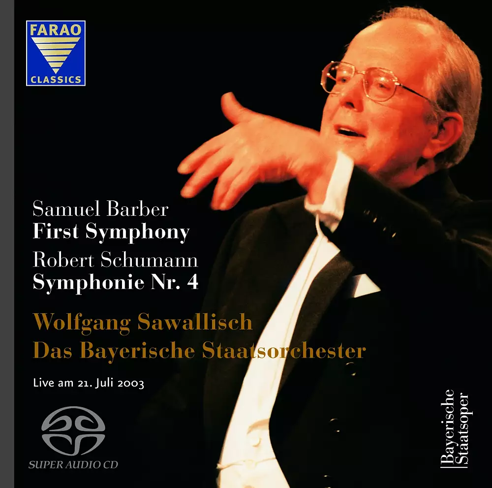 Barber: First Symphony & Schumann: Symphonie Nr. 4