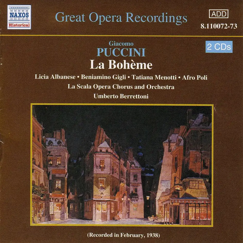Puccini: Boheme (La) (La Scala) (1938)