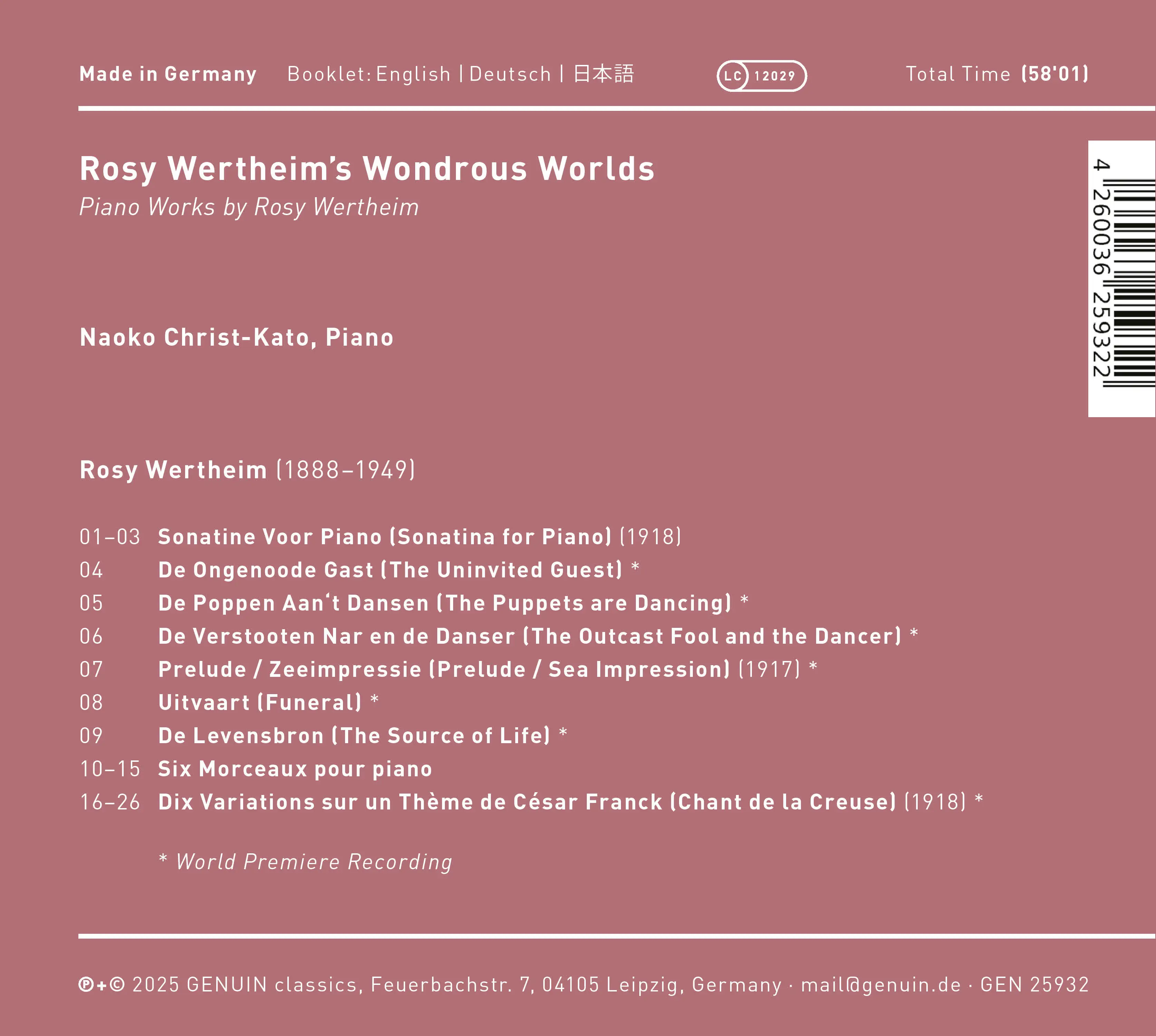 Rosy Wertheim’s Wondrous Worlds