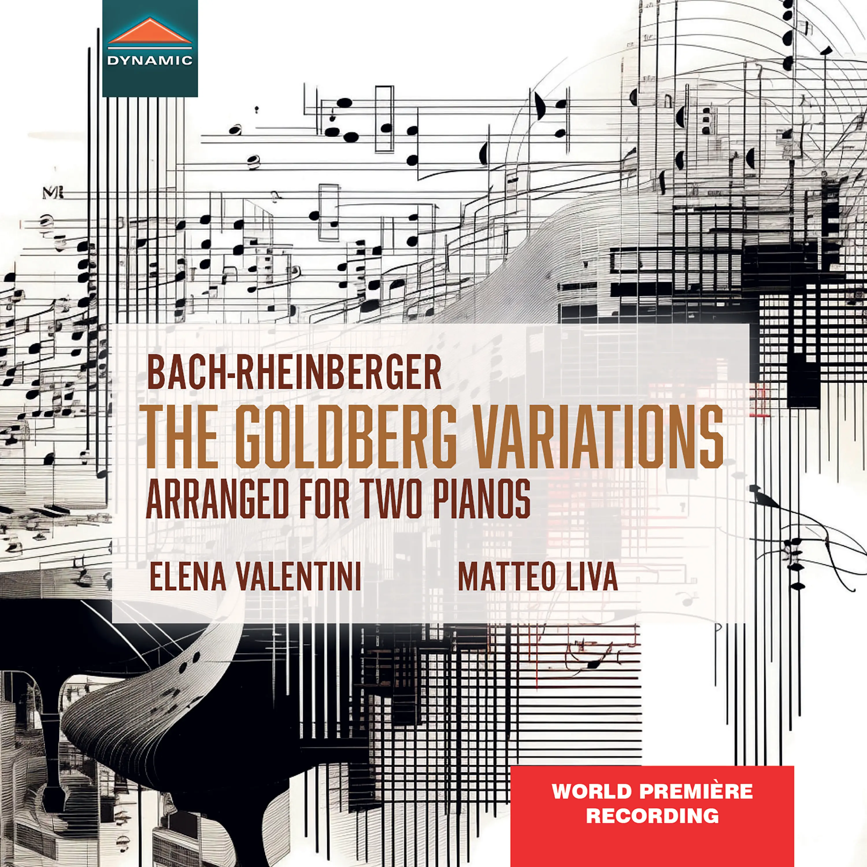 Bach-Rheinberger The Goldberg Variations 1883 arranged for two pianos