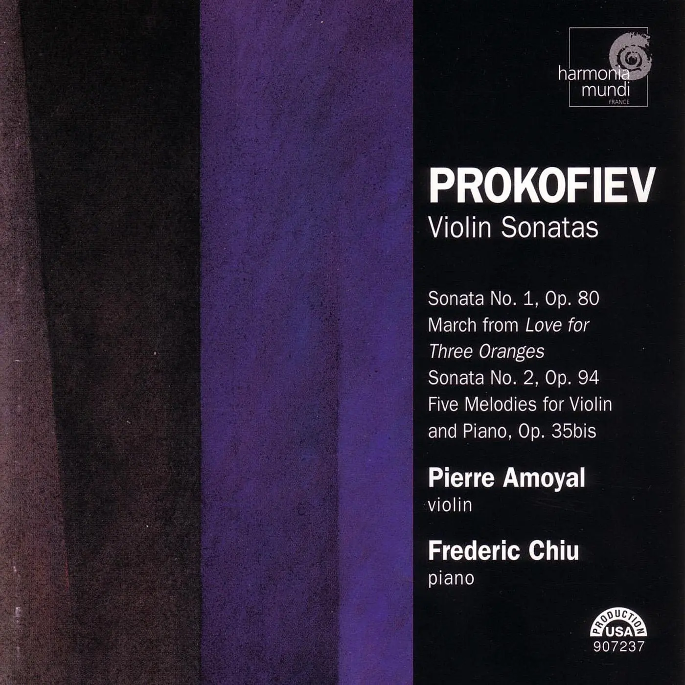 Prokofiev: Violin Sonatas