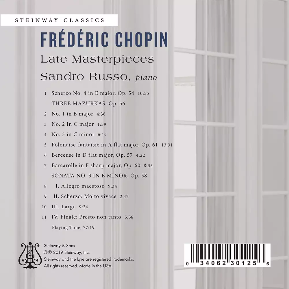 Chopin: Late Piano Masterpieces